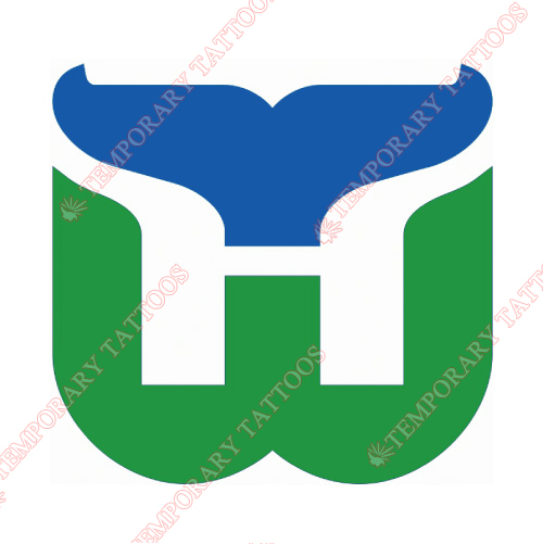 New England Whalers Customize Temporary Tattoos Stickers NO.7134